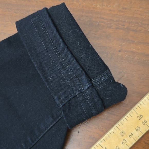 PAIGE Women's 27 Black Jeans Skyline Skinny Stretch - Picture 6 of 8